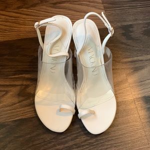Womens Clear Fashion shoes Size 7